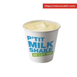 P'tit Milkshake au Lait Bio Saveur Vanille